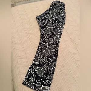 Zumba Fitness Black and White Track Pants